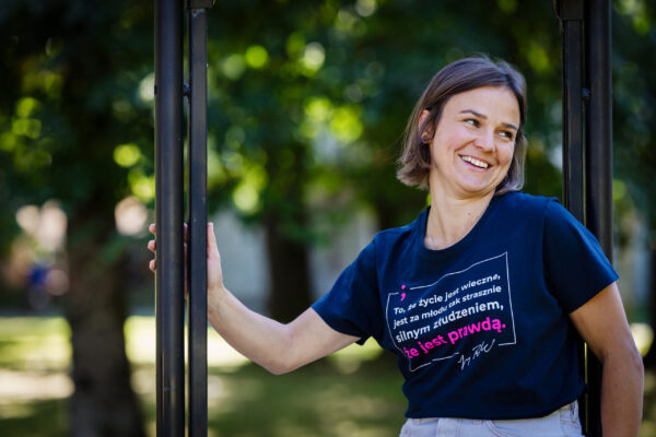 T-shirt damski „To, że życie jest wieczne” - obrazek 3